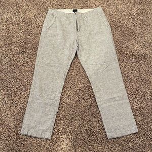 Men’s J. Crew Gray Dress Pants 34x30 Like New